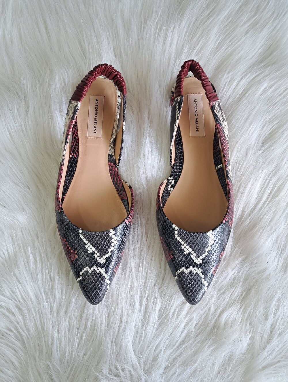 Antonio Melani Leather Flats